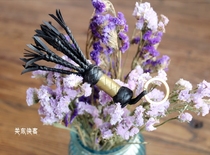 Kangaroo skin small loose whip Nine-tailed cat loose whip handmade pony whip(need to be customized)