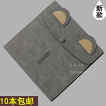 Childrens photo studio album Leather album cover Leather album shell new square 8 square 10 baby album customization