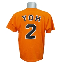 Japanese professional baseball Yomiuri giant Yangdai Steel No. 2 yoh GIANTS fans short-sleeved baseball T-shirt