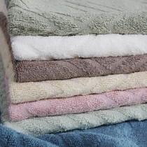 Cotton towel thickened face towel Jacquard wash towel absorbent thick 45*70cm 165g can be used as pillow towel