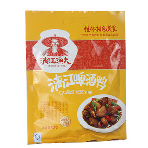 广西桂林特产美食漓江牌真空碗啤酒鸭配方秘制