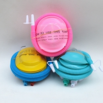 New foot pump balloon swimming ring inflatable bed swimming ring inflatable bed swimming pool childrens toy ball inflatable pump inflatable cylinder