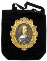 British Tourism British Portrait Gallery Cultural and Creative Commemorative Gifts Boutique Canvas Shopping Bag Tote Van Dyke