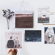 (Full Range of arrival) imported Ukraine niche postcard card card card Nastya sleptsova