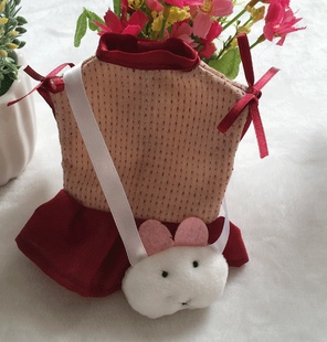 lesucre砂糖兔衣服生日礼物公仔服装毛绒玩具衣服