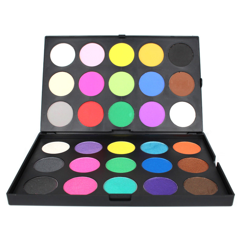 lexni30色彩妆盘 哑光色系 珠光色系 高光修容 多色 不晕染 裸色