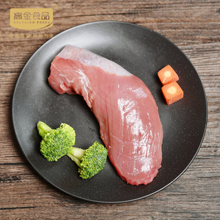生态 新鲜黑猪小里脊肉350g 谷饲生态土猪腰柳肉生