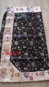 藏族服装藏族女士裹裙西藏服藏式金边裙子藏族