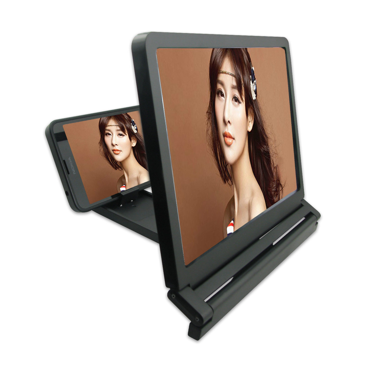 iphone变miniipad手机放大折叠便携手机屏高清放大器平板可用热卖