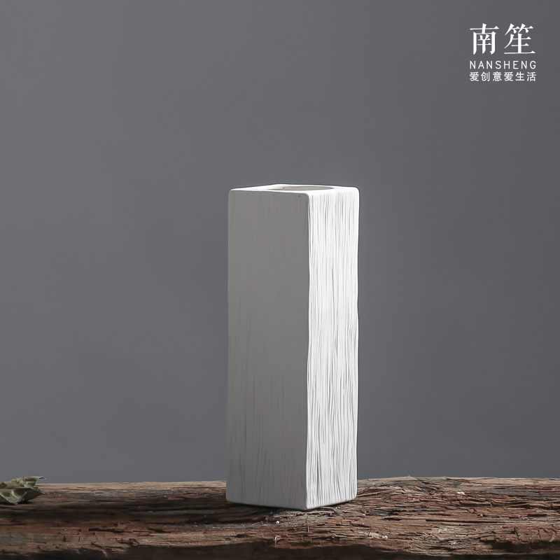 Nan sheng I and contracted white household act the role ofing is tasted simulation dried flowers, artificial flowers, ceramic vases, flower implement mesa furnishing articles