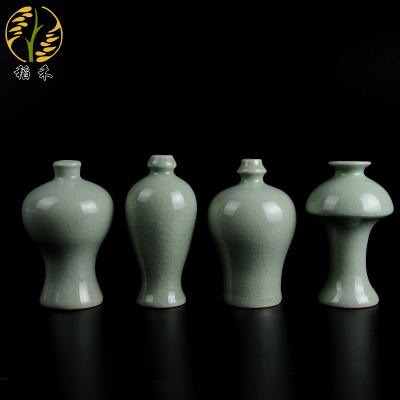 Archaize your up floret bottle arranging flowers creative ceramic porcelain Chinese style restoring ancient ways is contracted household adornment desktop furnishing articles