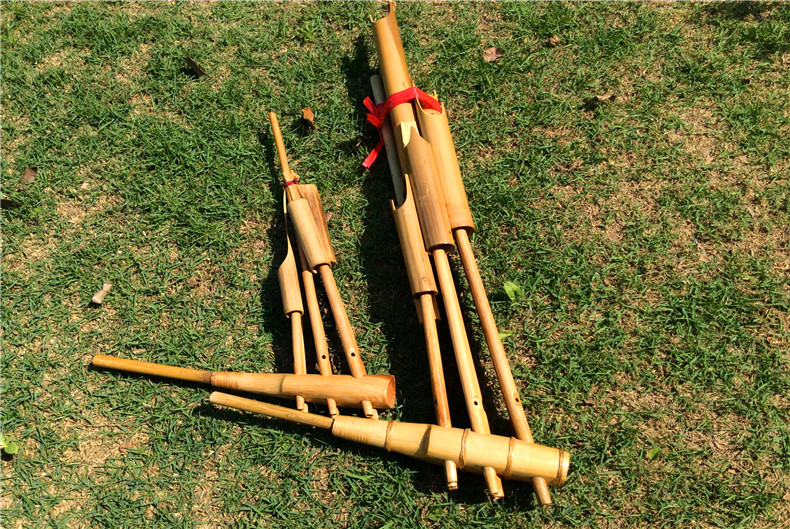 正品正宗手工制作100%民族乐器小6管侗族e调芦笙 专业演奏型苗族