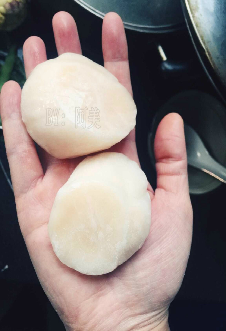 北海道特级帆贝柱特大贝柱肉带子速冻新鲜无冰宝宝辅食专用一斤装