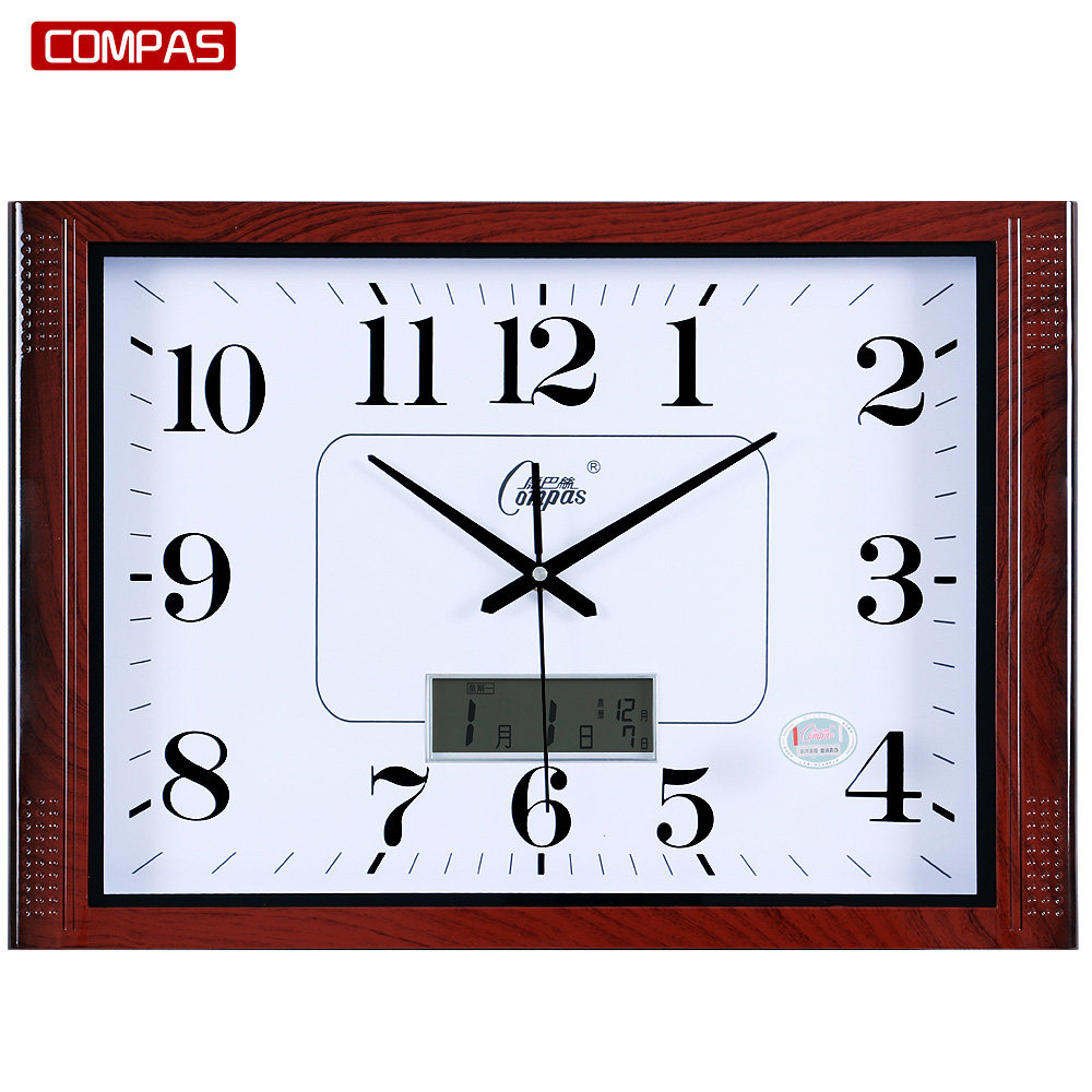 Compas living mute 20inch wall clock atmospheric minimalist