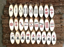 Custom characteristic wooden door number carving box nostalgic logo Creative restaurant door number Bed and breakfast farm private room card