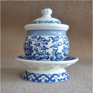 大小号供杯供灯供水杯圣水杯美瓷青花瓷莲花供杯杯子