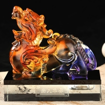 Liuli Pixiu Town Road interior ornaments car car decoration car high perfume seat decoration car accessories for men and women