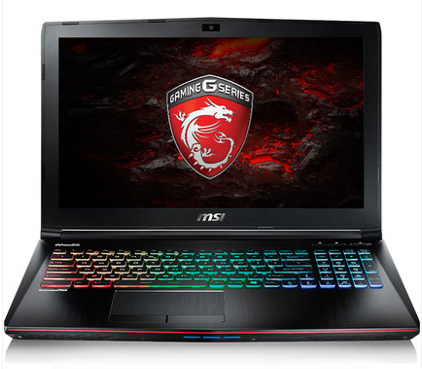 msi/微星 ge62 6qd-1077xcn 开学季七彩键盘六代i7游戏笔记本电脑_不