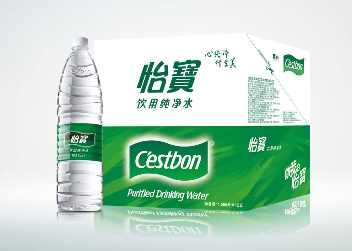 天猫超市怡宝纯净水1555ml12瓶箱装