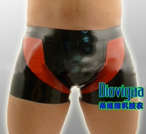 Tivija Latex Briefs Male Latex Pants Latex Flat Corner Underwear Fetish Latex Brief