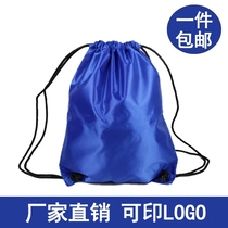 Polyester bundle pocket custom printed logo advertising bag custom drawstring backpack taekwondo bag cycling backpack shoe bag