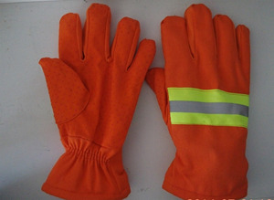 97款战斗服消防员灭火防护手套 防火阻燃防水