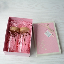 Valentines Day to send male and female friends birthday companion gift wishing bottle glass bottle cork star drift bottle paper roll