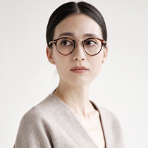 LOOK INSIDE designer brand glasses myopia frame can be equipped with lens round frame tortoiseshell men and women models