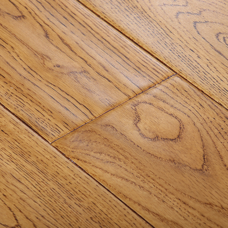 赛杉橡木锁扣纯实木地热地板