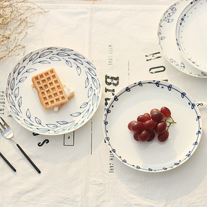 北欧8寸骨瓷平盘
