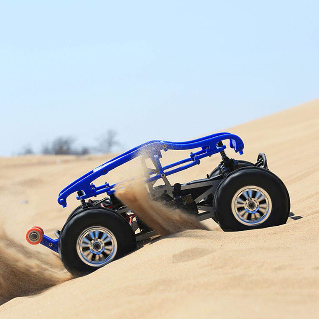 1/8甲醇油动/无刷遥控车2.4g四驱漂移越野大脚车28级倒档rc烧油