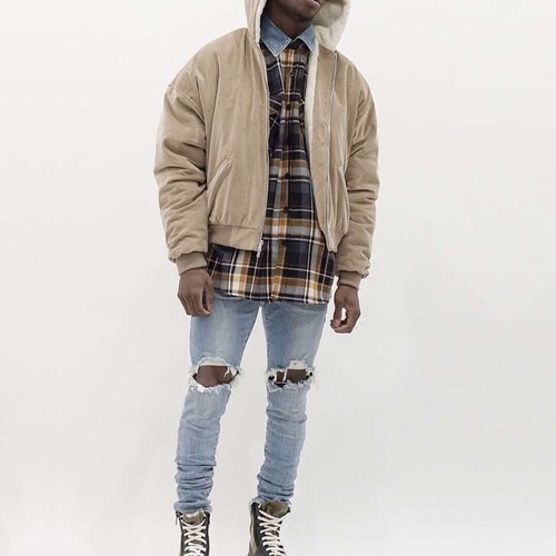 fear of god 5th zip hoodie 主线 灯芯绒 羊羔毛 夹克 外套 推荐_7折