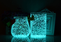 Star bottle fluorescent Star bottle wishing bottle Nebula bottle finished luminous bottle 520 Valentines Day 1314