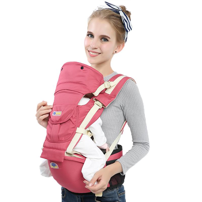 婴儿背带多功能小孩儿童宝宝腰凳抱婴四季透气前抱式新生儿抱带登