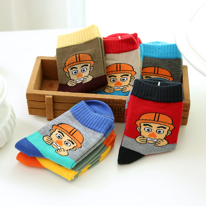 Children Socks Spring Autumn Winter Cotton Socks Children Socks Striped Boy Socks Girl Baby Socks 4-6-8-7-9-12 