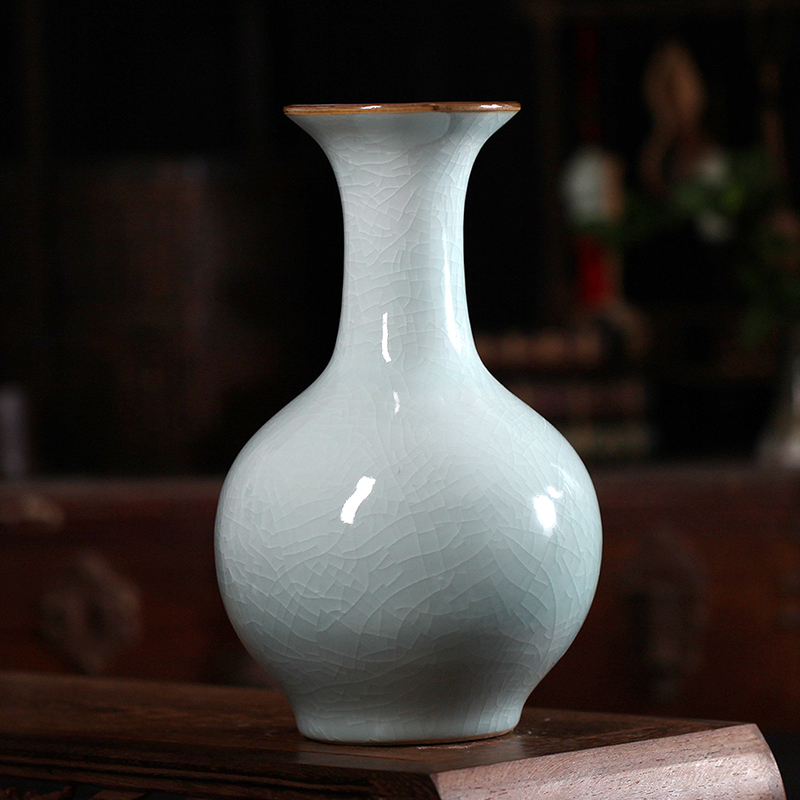 Imitation of jingdezhen ceramics up on vase sitting room of Chinese style household contracted place decoration decoration arts and crafts