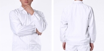 Anti-static jacket purification work clothes dust-free lapels split work clothes dust-proof clean clothes