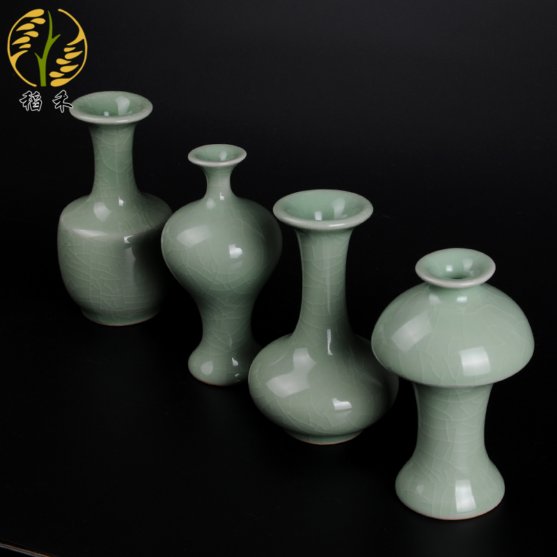 Archaize your up floret bottle arranging flowers creative ceramic porcelain Chinese style restoring ancient ways is contracted household adornment desktop furnishing articles