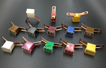 Car Connection Type Fuse Large Current Insurance Sheet Flat Interlude Ceramic Fuse Square Car Insurance Inserts