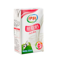 伊利 Byebye君 脱脂奶 250ml*16盒 39.9元_京东优惠_发现值得买_什么值得买