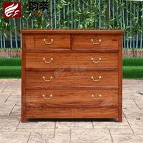 Myanmar Flowers Pear Wood Full Sole Plate Tiger Peel Five Bucket Cabinet Containing Lockers Red Wood Collection Items Great Fruits Purple Sandalwood