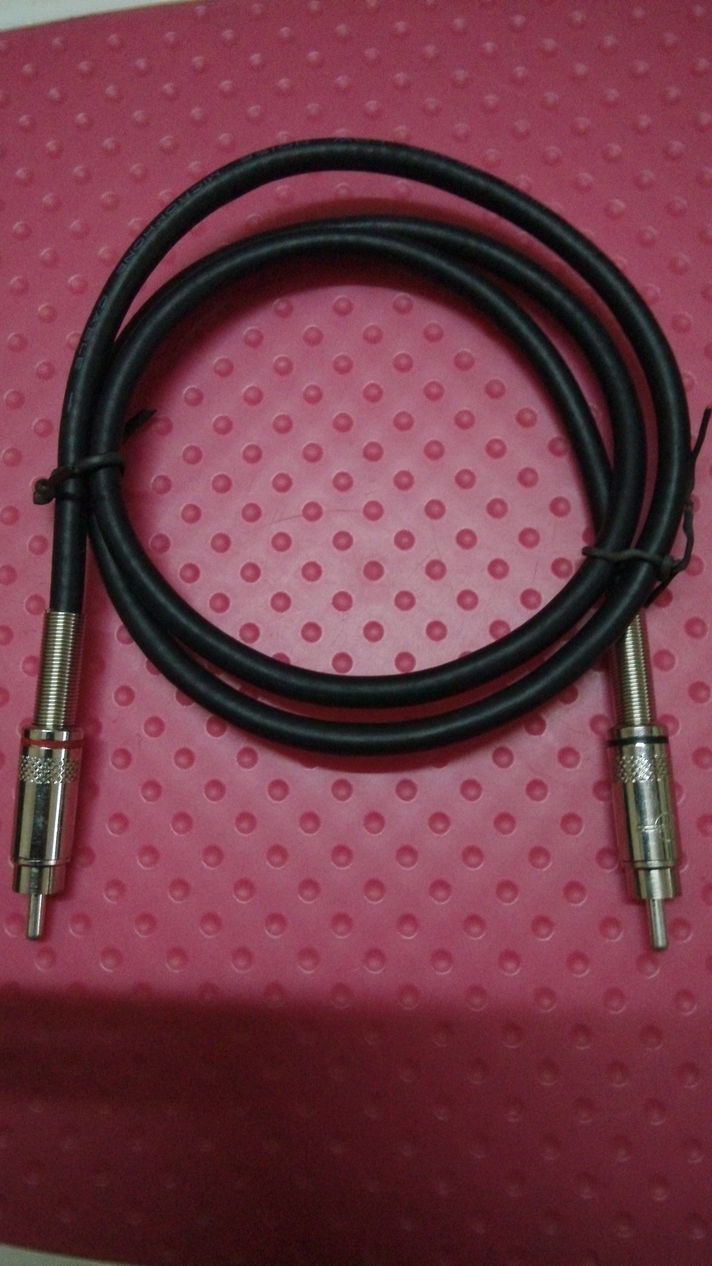 莲花对莲花音频视频调音台功放连接线 设备连接线 专业功放音频线