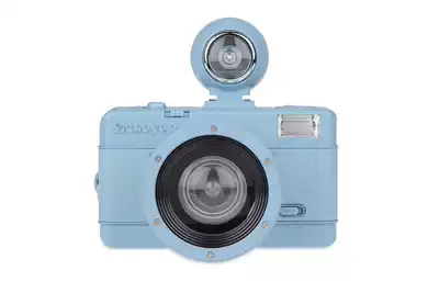 LOMO retro camera Fisheye second generation Fisheye No 2 Faded Denim washed Denim version Ultra wide angle