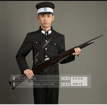 Republic of China police clothing patrol room Kuomintang male officer clothing Two dogs traitor clothing Stage performance clothing photography