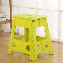 Thickened outdoor folding stool portable creative bench adult plastic folding chair sketch Maza high stool 39CM