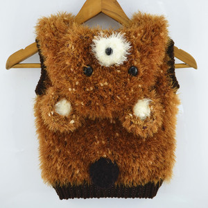 彩点<em>凤羽绒</em>毛线七彩海洋珍珠绒裘皮宝宝小熊手