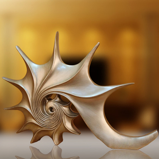 家居饰品 欧式复古海螺摆件 工艺品礼品 现代时尚创意家居饰品装饰