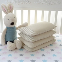 Childrens pillowcase cotton cotton knitted pair of adults 48 4cm kindergarten single 40 × 60 customized