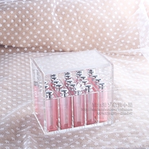 Acrylic 5 grid High desktop transparent lipstick lip gloss lip glaze eye blush dust makeup storage rack display box