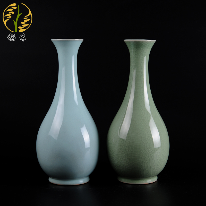 Antique Chinese style restoring ancient ways your up porcelain vase contracted classic decoration style living room office furnishing articles Chinese wind